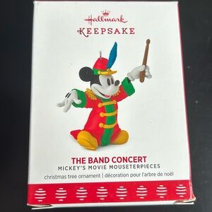 2017 Hallmark Ornament The Band Concert Mickey's Movie Mousterpieces #6 B29
